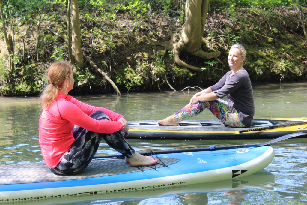 StandupPaddlingYoga in der RheinNeckar Region cocoSUP