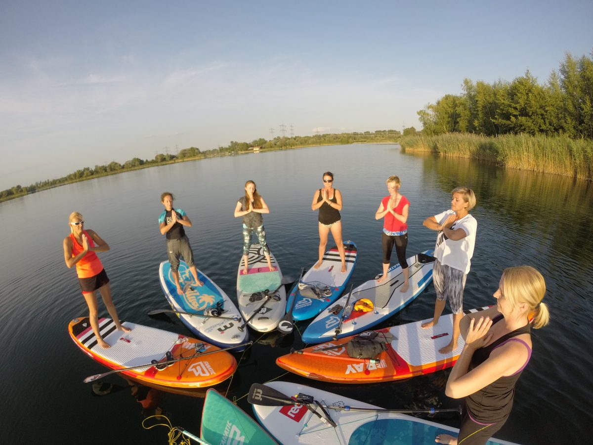 StandupPaddlingYoga in der RheinNeckar Region cocoSUP