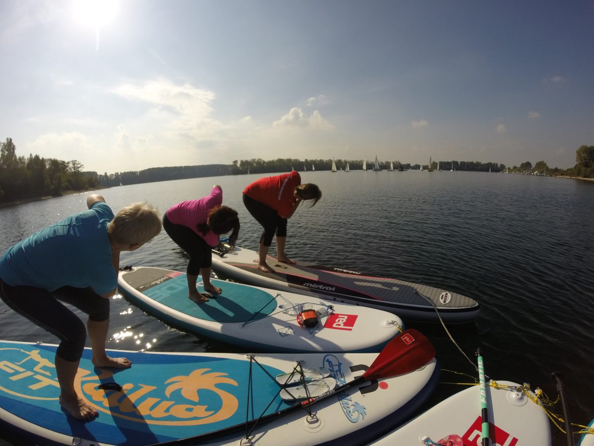 StandupPaddlingYoga in der RheinNeckar Region cocoSUP
